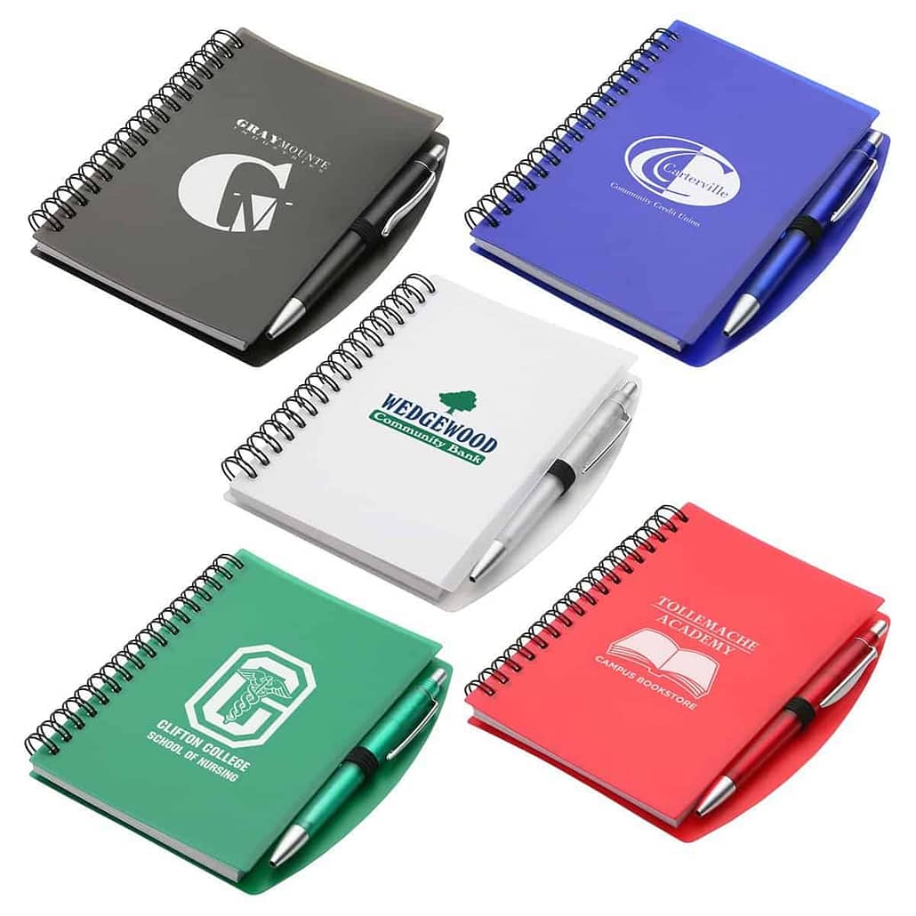 Hardcover Notebook & Pen Set - Printed Products