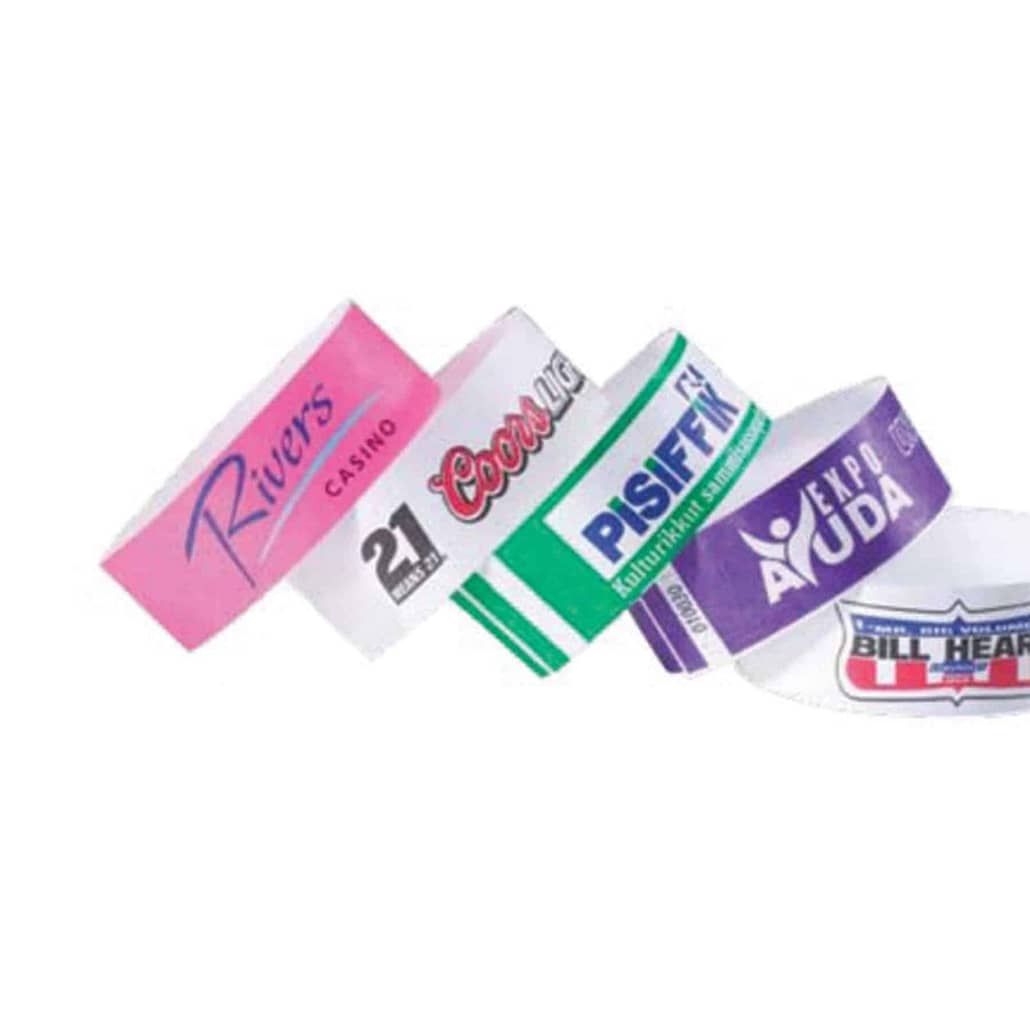 tickets Full Color Tyvek Wristband - Promotional Products