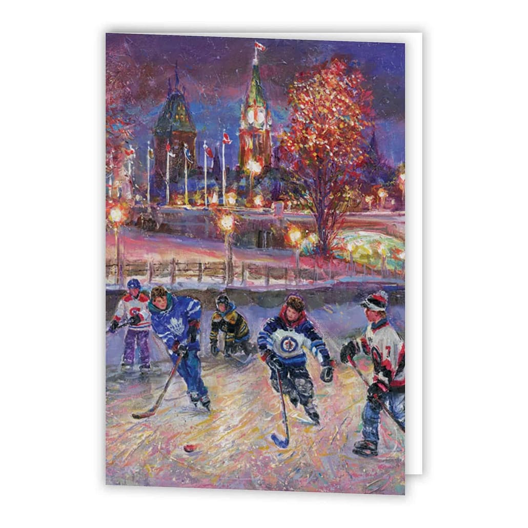 Ottawa Night Warmup Holiday Card - Printed Products