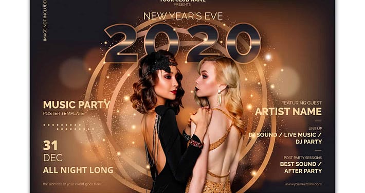 New years poster printing sample 002