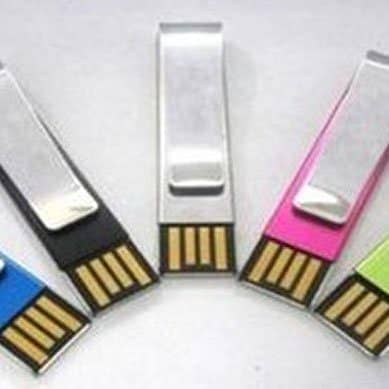 Metal Clip 2 GB USB Drive