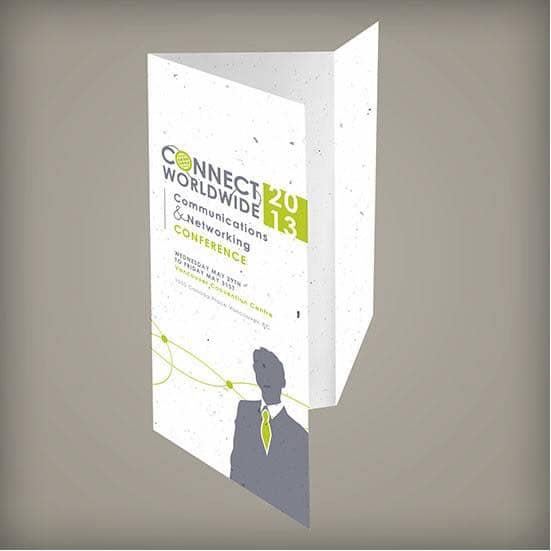 Tri-Fold Seed Paper Brochure, 1-Sided - Printed Products