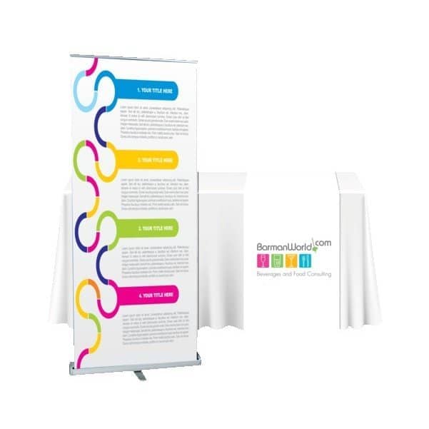 Large format printing Roll-Up & Table Runner Combo