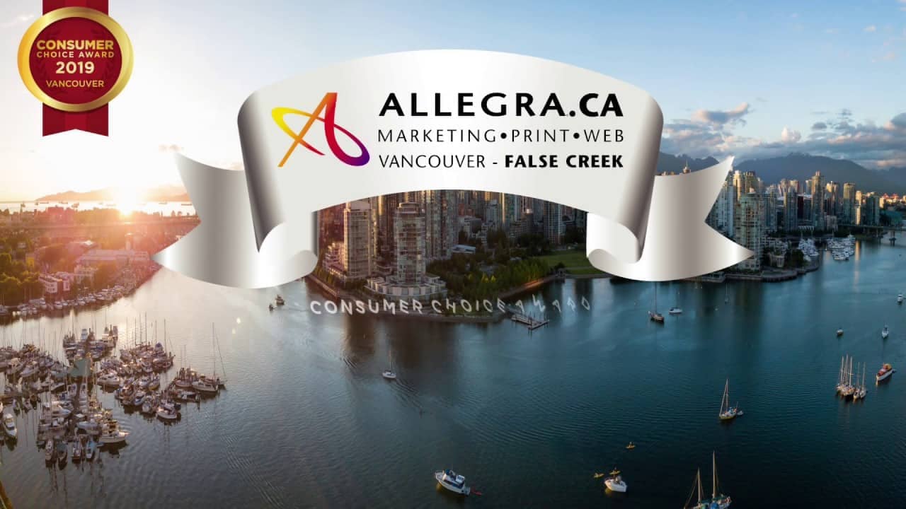 Allegra Printing Vancouver Consumer Awards