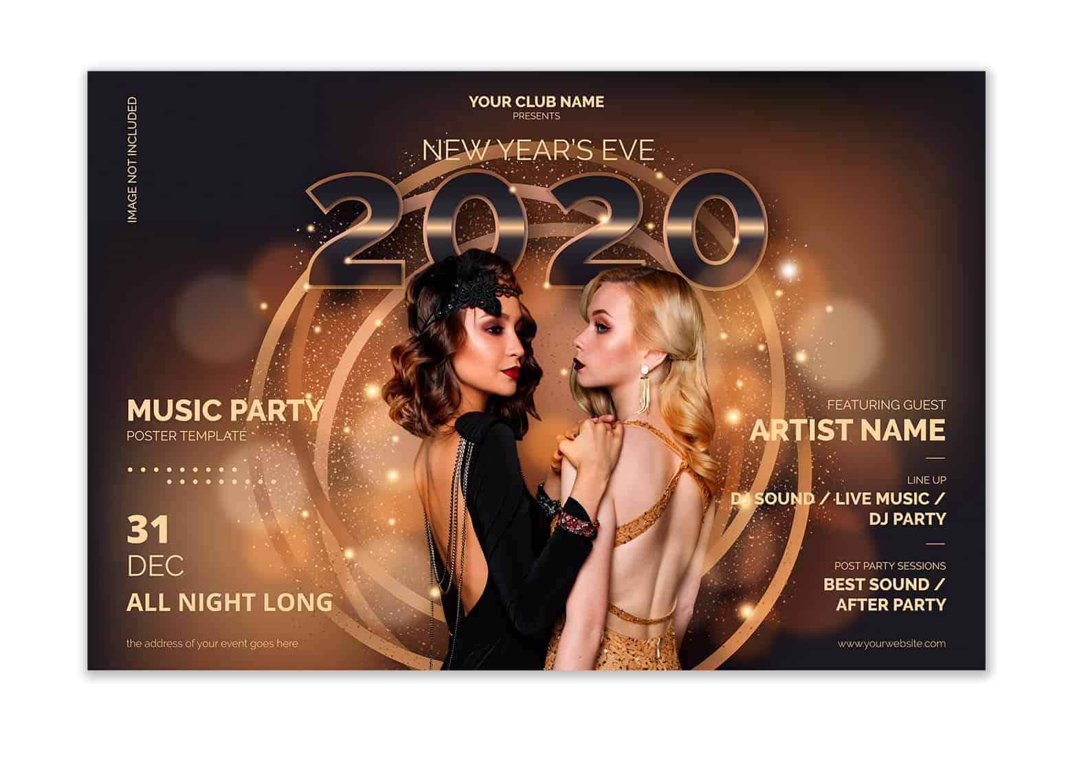 New years poster printing sample 002