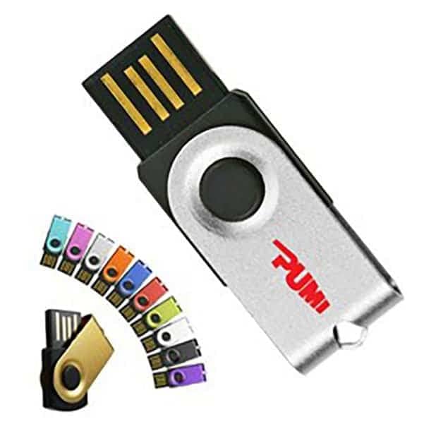 Mini Swivel Micro USB Drive 1GB